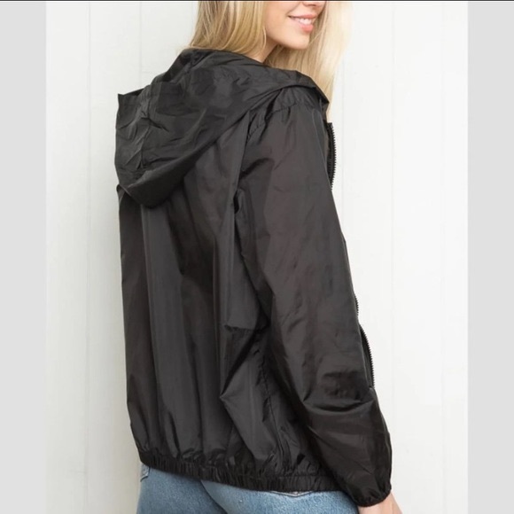 Brandy Melville Jackets & Blazers - Brandy Melville black USA windbreaker